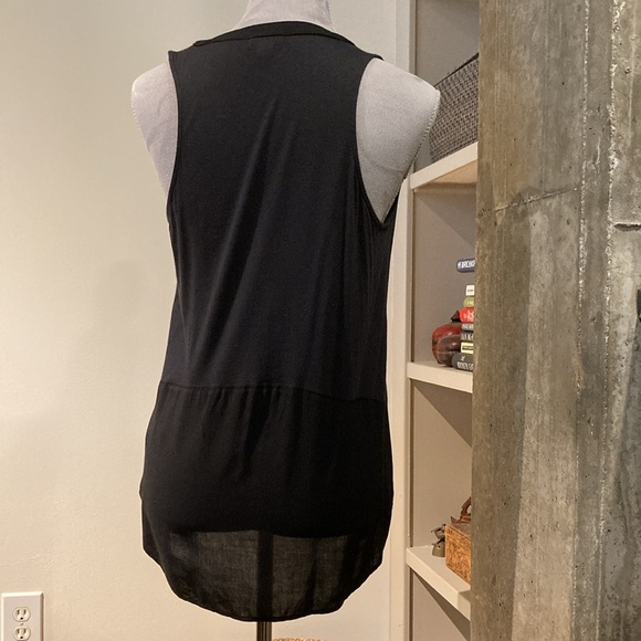 Splendid Black Sleeveless Top, Size Small - Picture 4 of 8